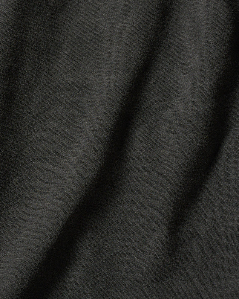 compact urake cut-off line zip hoodie
