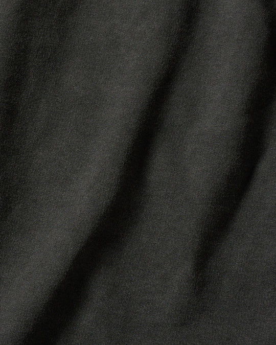 compact urake cut-off line zip hoodie