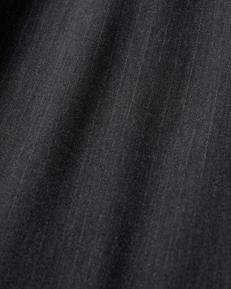venetian stripe wide banana slacks