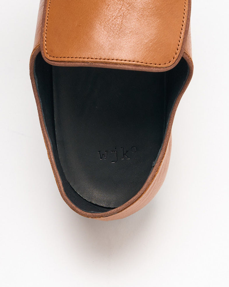 soft leather slip-on