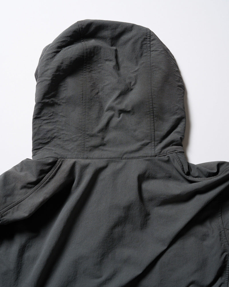 textured nylon short witch blouson