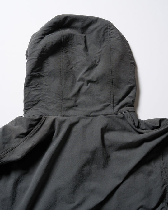 textured nylon short witch blouson