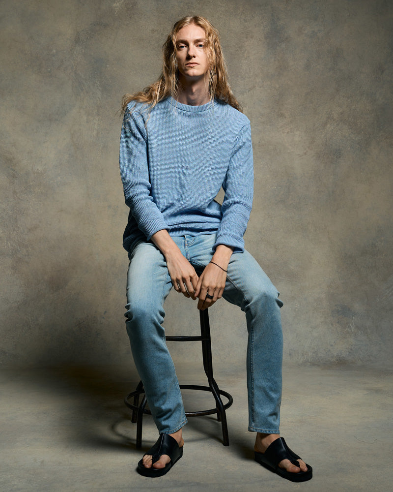 slim banana denim