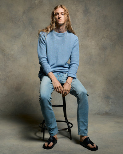 slim banana denim