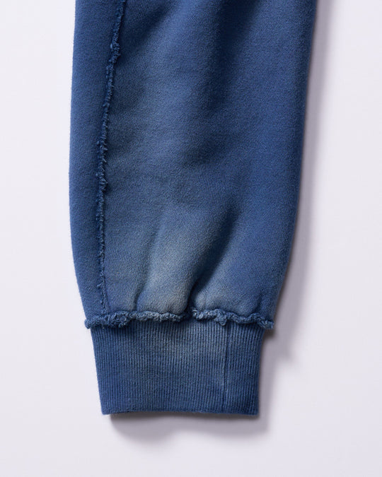 fade zip-up hoodie