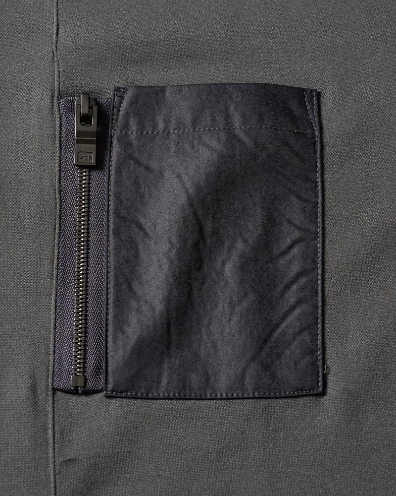 cool touch zip-pocket S/S