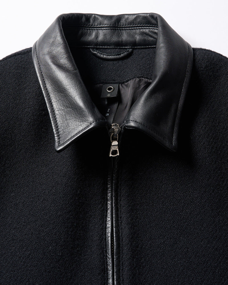 classical tweed zip blouson – wjk online store