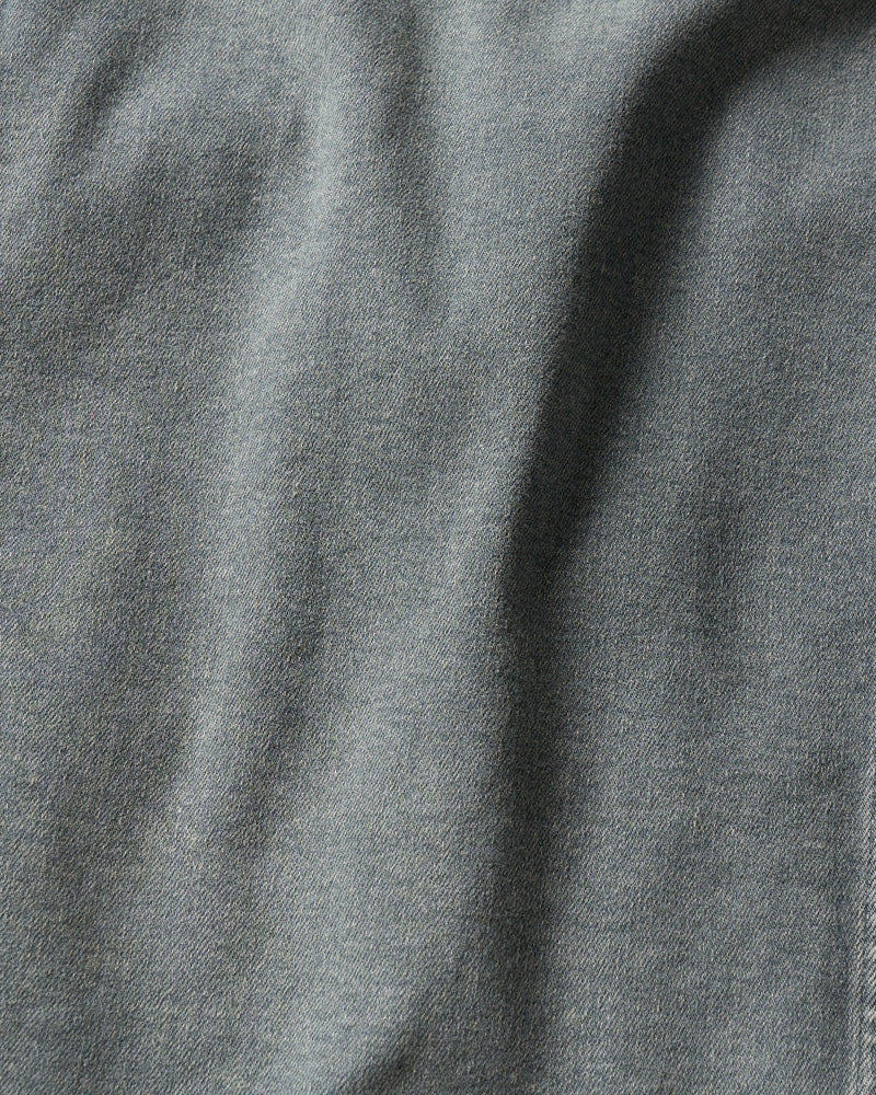 denim zip blouson