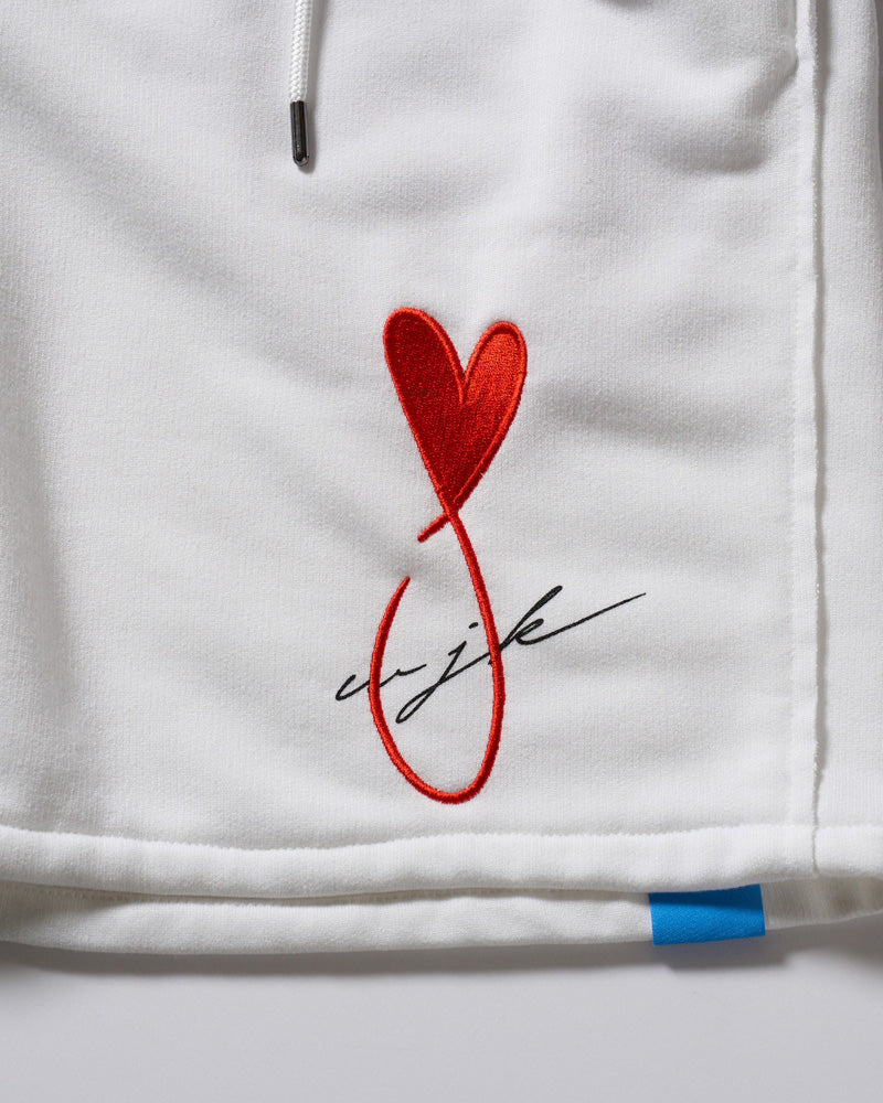 【Maison Honoré Paris × wjk】heart fish dry french terry shorts