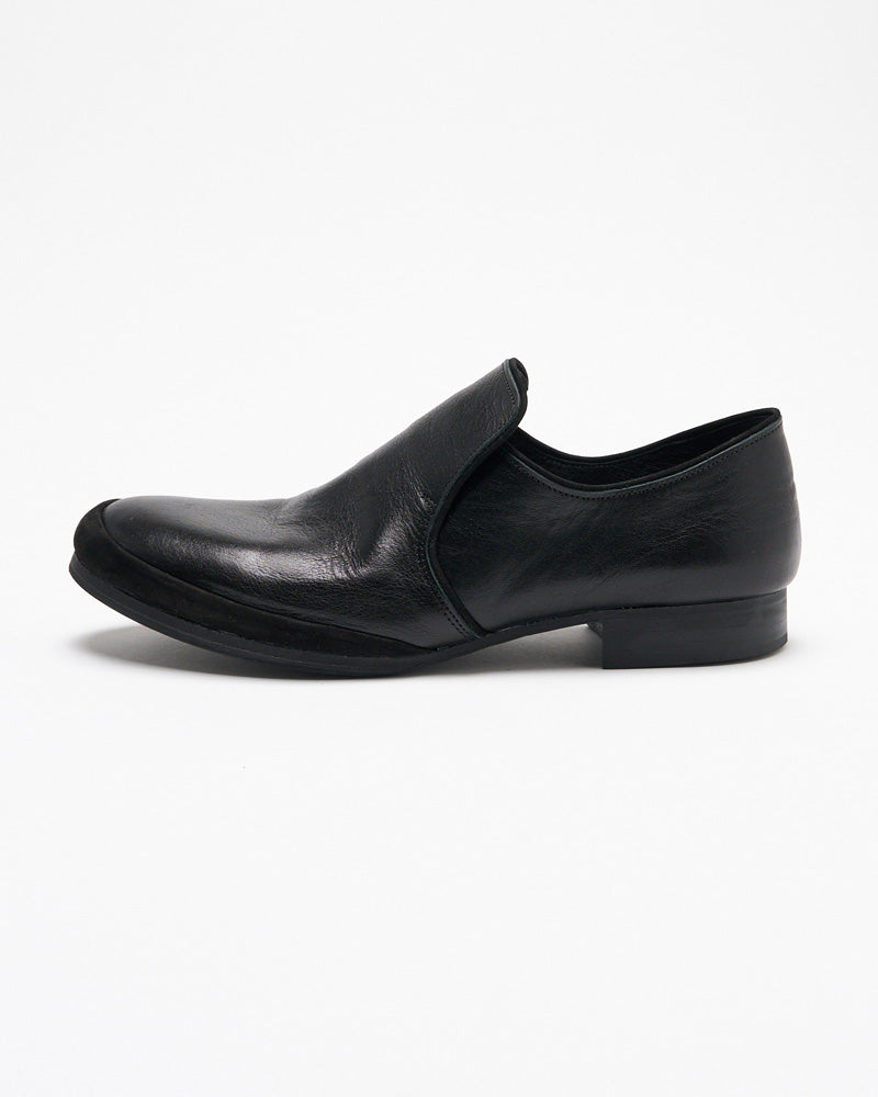 soft leather slip-on