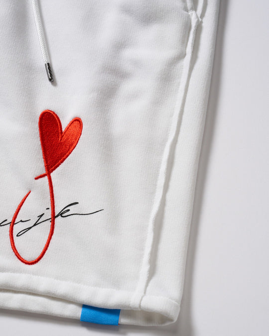 【Maison Honoré Paris × wjk】heart fish dry french terry shorts