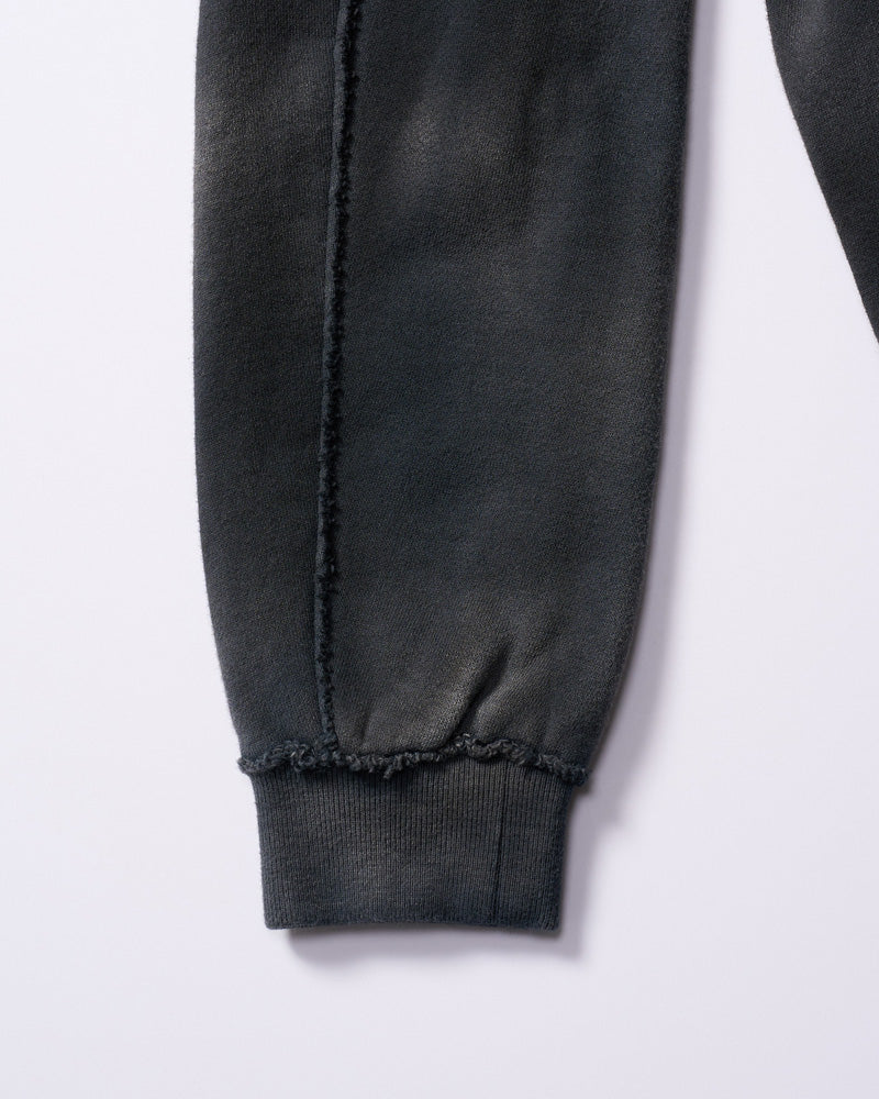 fade zip-up hoodie