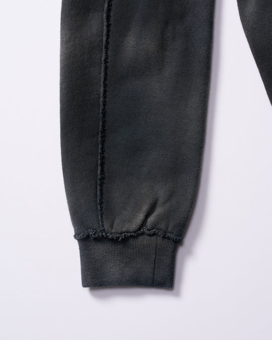 fade zip-up hoodie