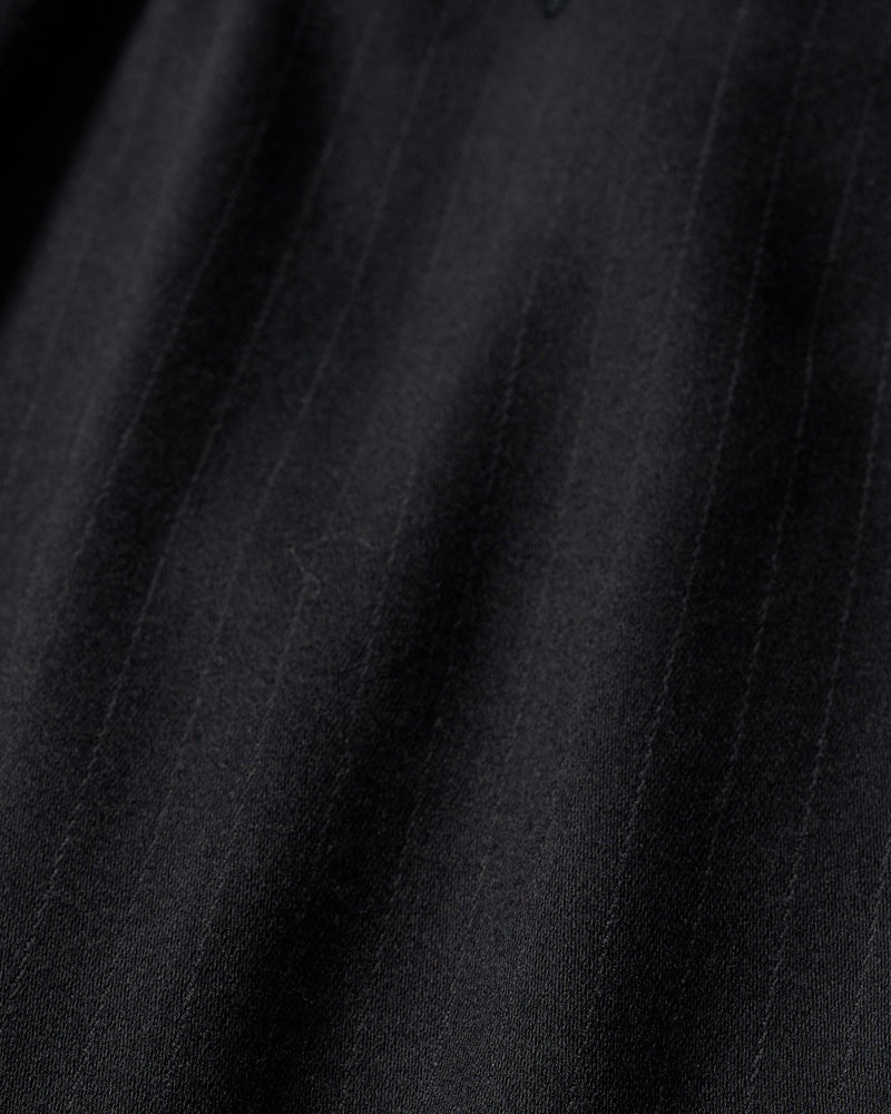 venetian stripe wide banana slacks