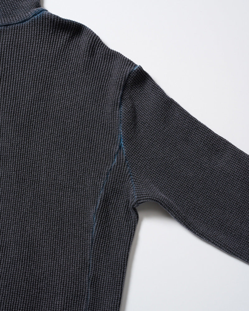 hard dry waffle damage zip hoodie