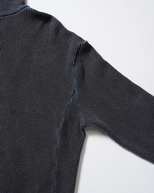 hard dry waffle damage zip hoodie