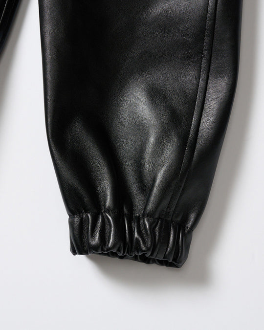 lamb leather bomber jacket
