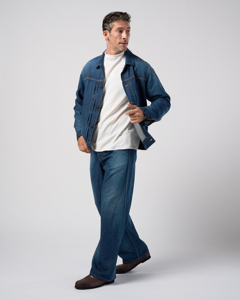 8 oz denim slacks