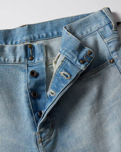 slim banana denim
