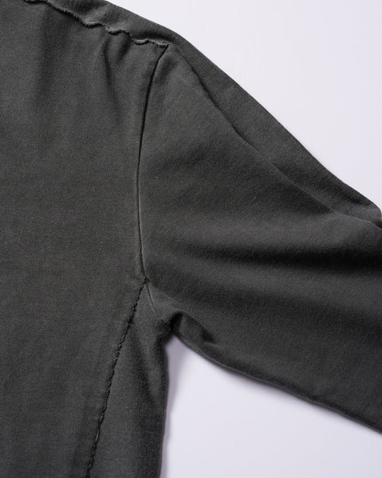 tight jersey cut-off L/S