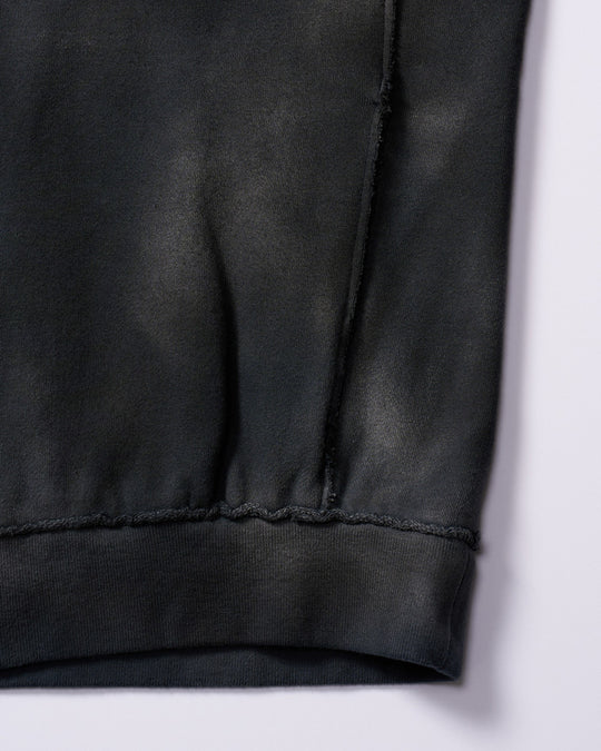 fade zip-up hoodie