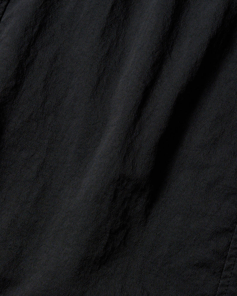 textured nylon short witch blouson
