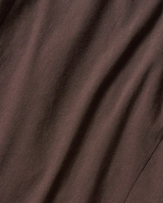 viscose linen double-breasted jacket