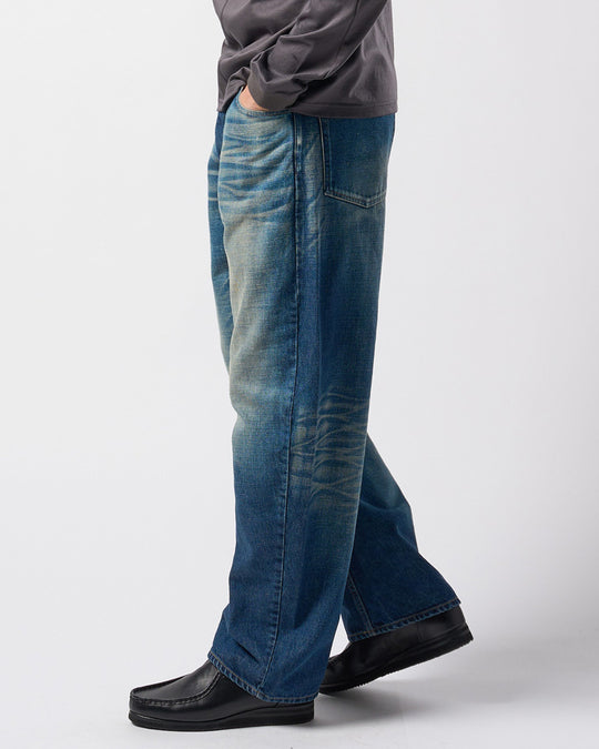 wjk 白タグ バナナカットデニム ジーンズ 名作 wjk 白タグ バナナ