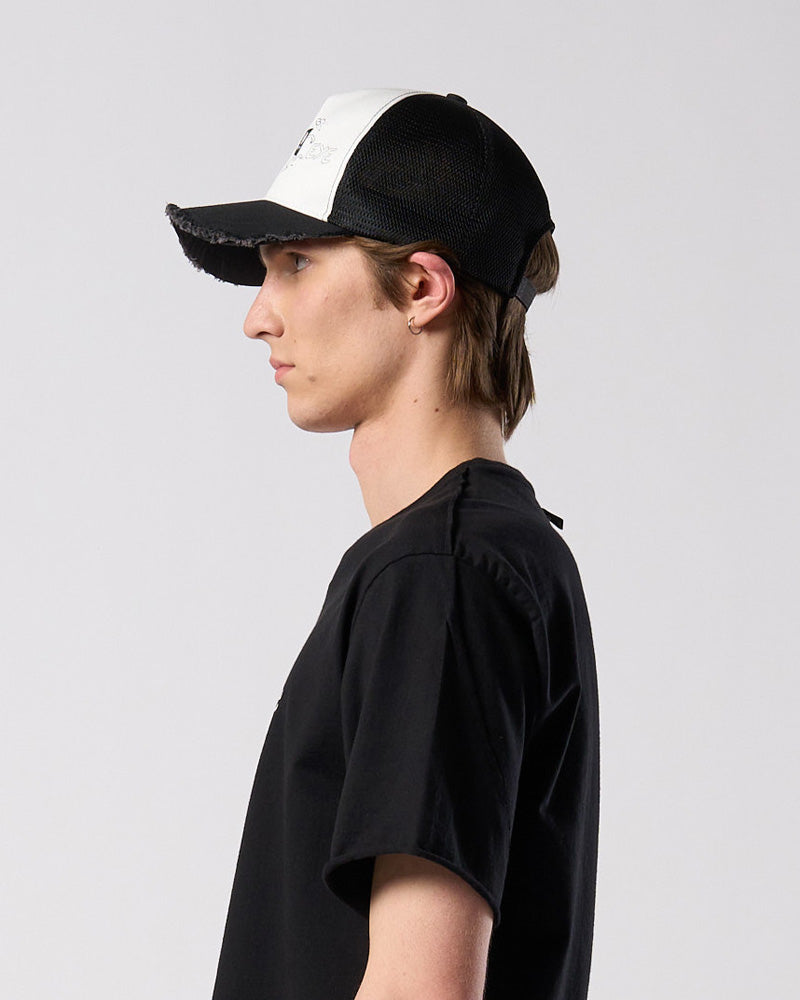 【Ohta Design × wjk】"panic" cut-off mesh cap