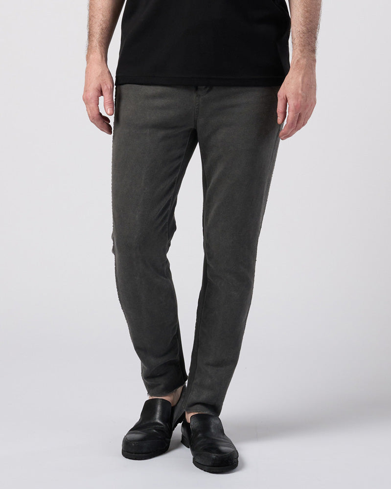 compact urake cut-off line pants