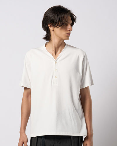luxury cotton smart collar S/S