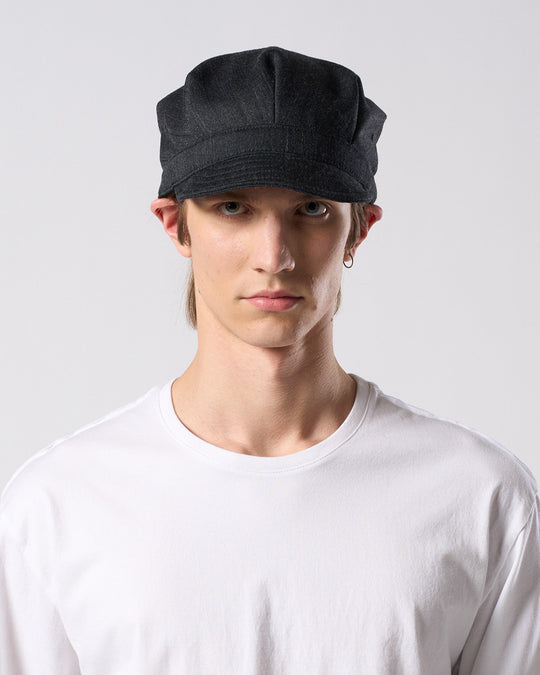 venetian stripe engineer cap