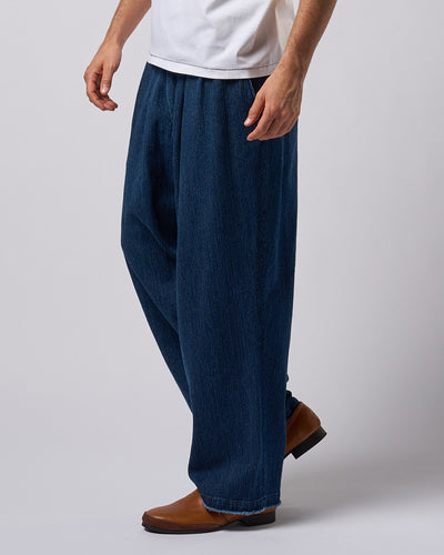 2-tuck wide trousers