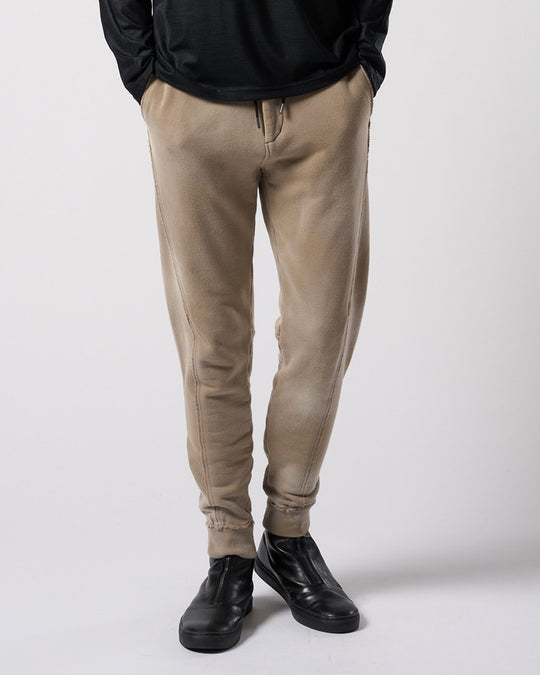 fade switching rib sweat pants