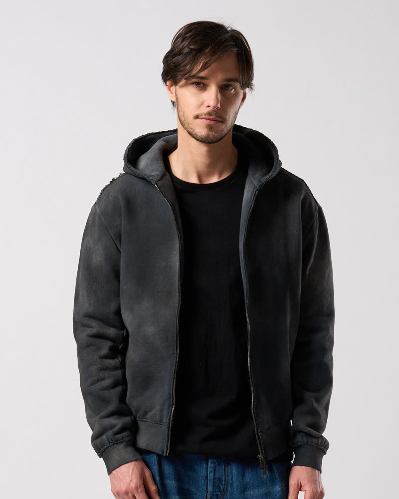fade zip-up hoodie – wjk online store