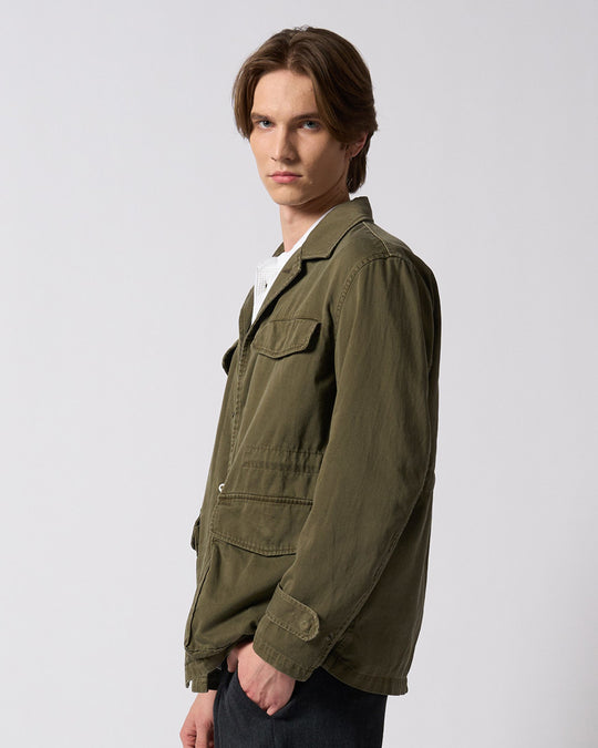 sulfur dyed M47 shirt jacket