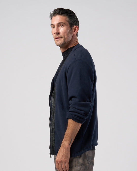 soft luxe urake zip-up jacket