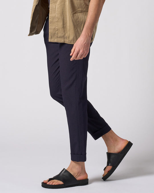 tuck slim slacks