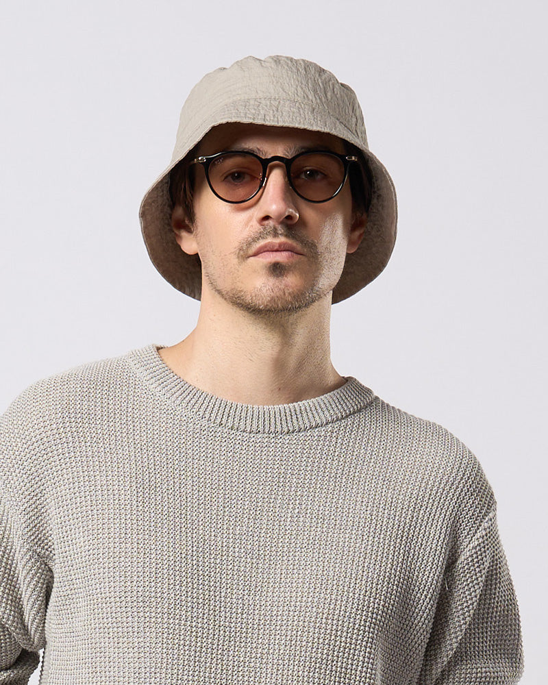 solid bucket hat