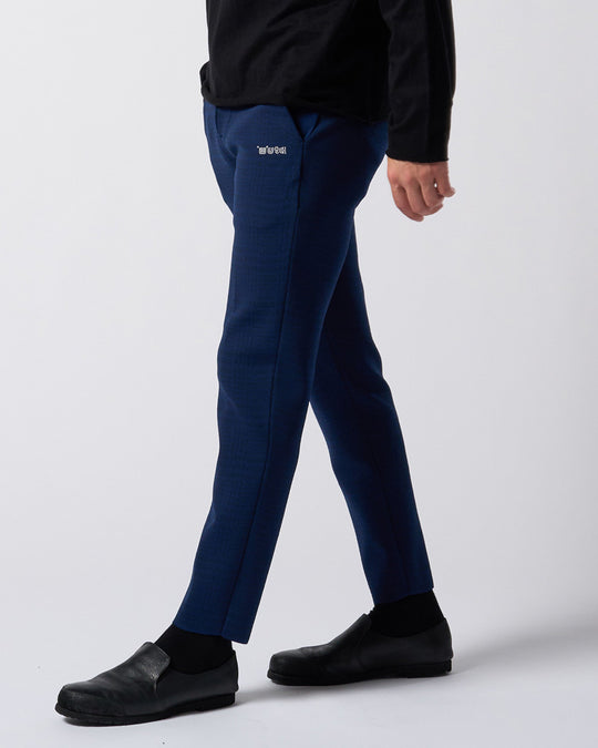 【muta × wjk】function knit easy slacks(jacquard check)