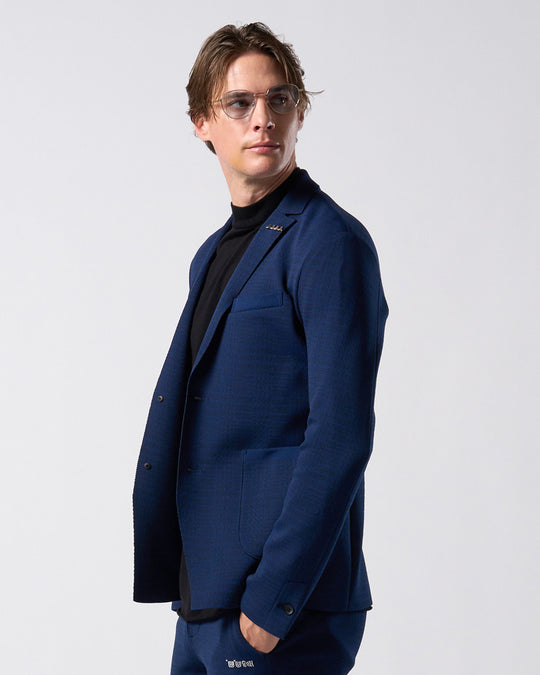 【muta × wjk】function knit jacket (jacquard check)
