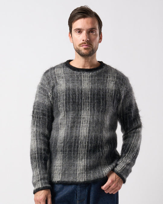 スカート SACRA ALPACA MOHAIR SHAGGY ONE-PIECE mohair shaggy knit crew – wjk online store