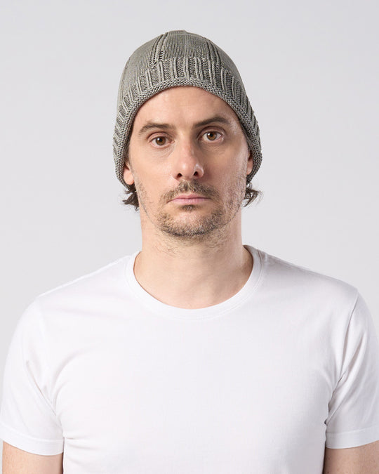 GIMA stripe knit beanie