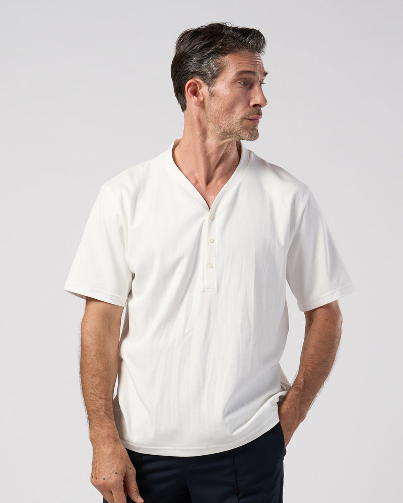 luxury cotton smart collar S/S