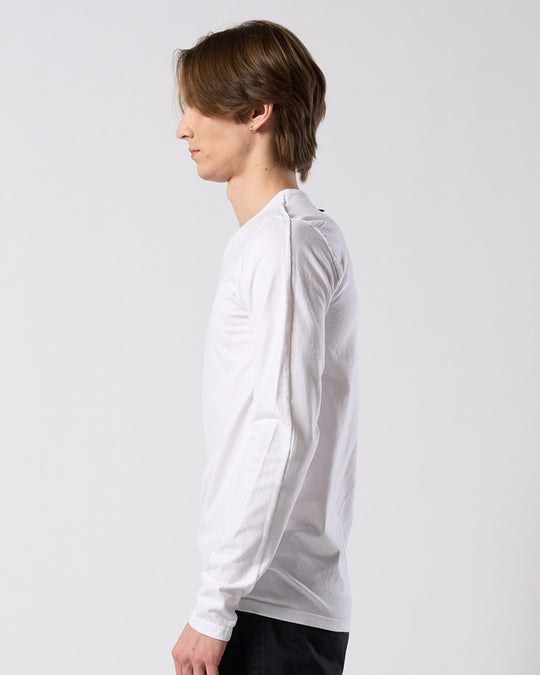 slim basic crew-neck L/S