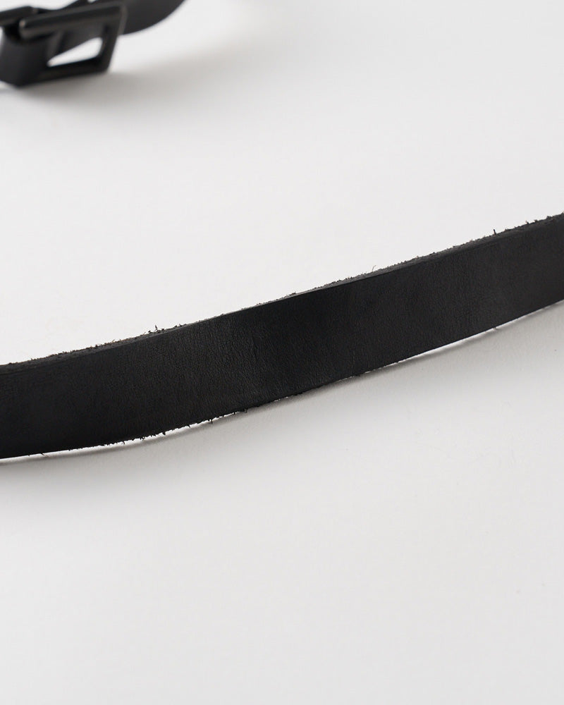 dyed W-ring long belt