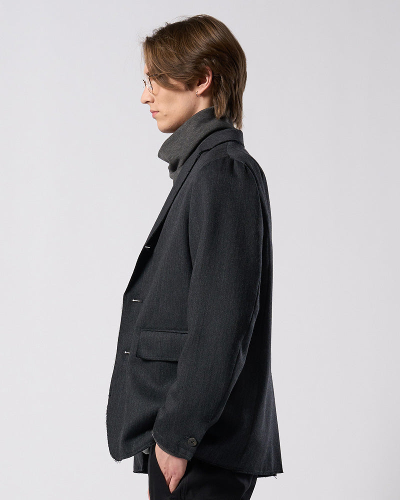venetian stripe single jacket