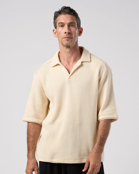 russell knit skipper polo H/S