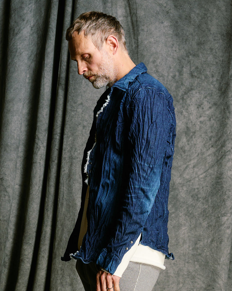 2-hook denim shirt