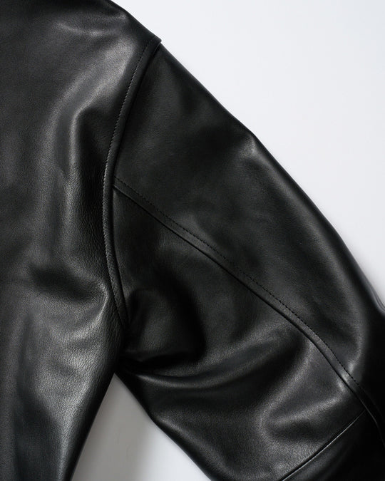 lamb leather bomber jacket